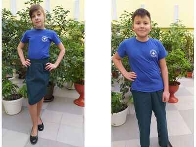 Школьная форма кадетского класса имени Героя Советского союза Александра Матросова